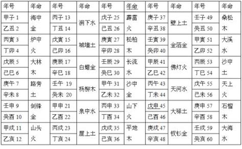 八字那音|八字纳音算命查询